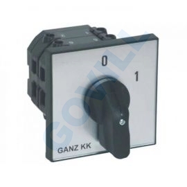 Ganz KK1-32-6002 / BE-KI kapcsoló / nyitott / 3P / 32A / 60fok